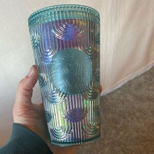 Iridescent short tumbler